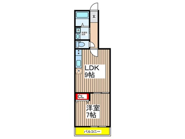 Ｌｉｋｅ亥鼻の物件間取画像